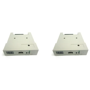 2X SFR1M44 U100 USB Floppy Disku Emulatoru ABS Mašīnu, Rūpniecības Pelēks