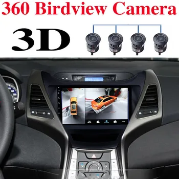 Par Hyundai Elantra i35 Avante MD UD 2010~2017 Auto Multimediju GPS Navigācijas NAVI Spēlētājs CarPlay 360 BirdView 3D 0